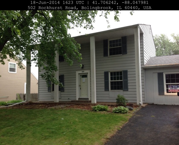 509 Rockhurst Road Bolingbrook, IL 60440 - Photo 1 of 14 a view of a house with a yard