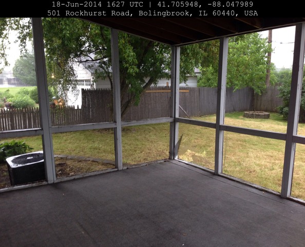 509 Rockhurst Road Bolingbrook, IL 60440 - Photo 14 of 14 a view of a garden with an outdoor seating