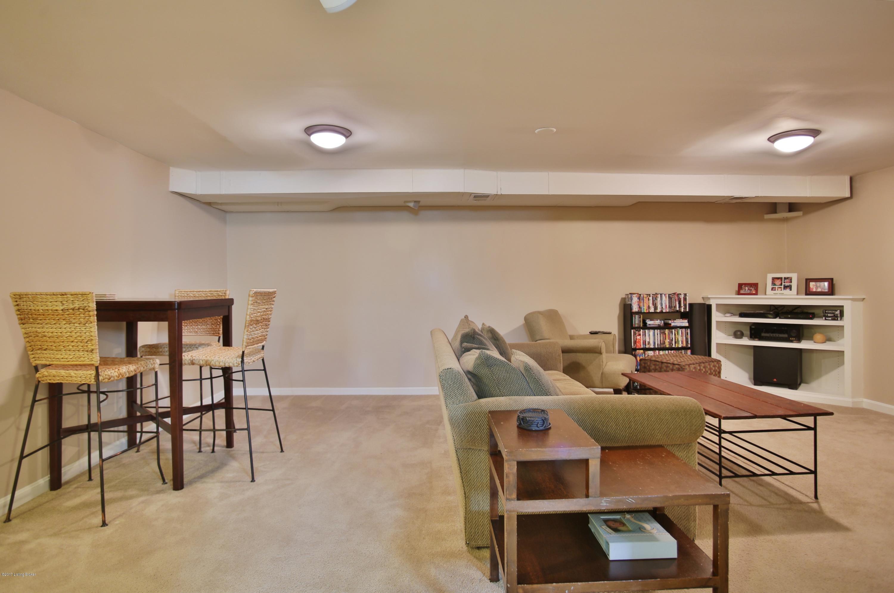 12214 Hardwick Road Louisville, KY 40243 - Photo 25 of 44 Basement Family Room with surround sound