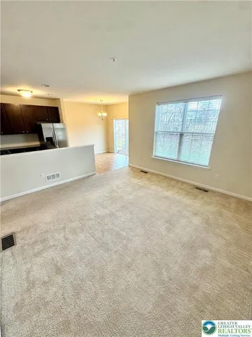 a view of a room with window