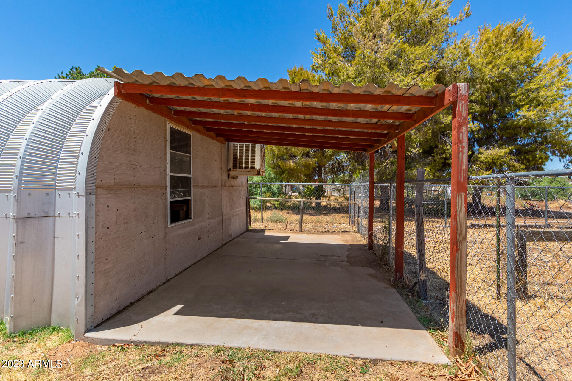 4958 East Rolling Ridge Road San Tan Valley, AZ 85140 - Photo 25 of 41 Covered patio off of 20x20 shed