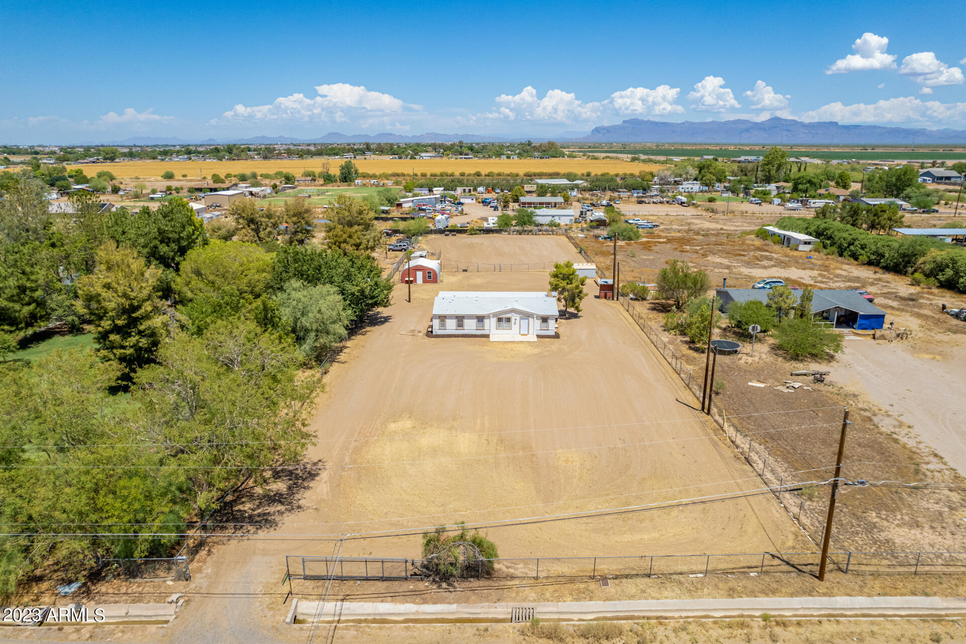 4958 East Rolling Ridge Road San Tan Valley, AZ 85140 - Photo 30 of 41 Aerial 1 - Lot next door buys irrigation