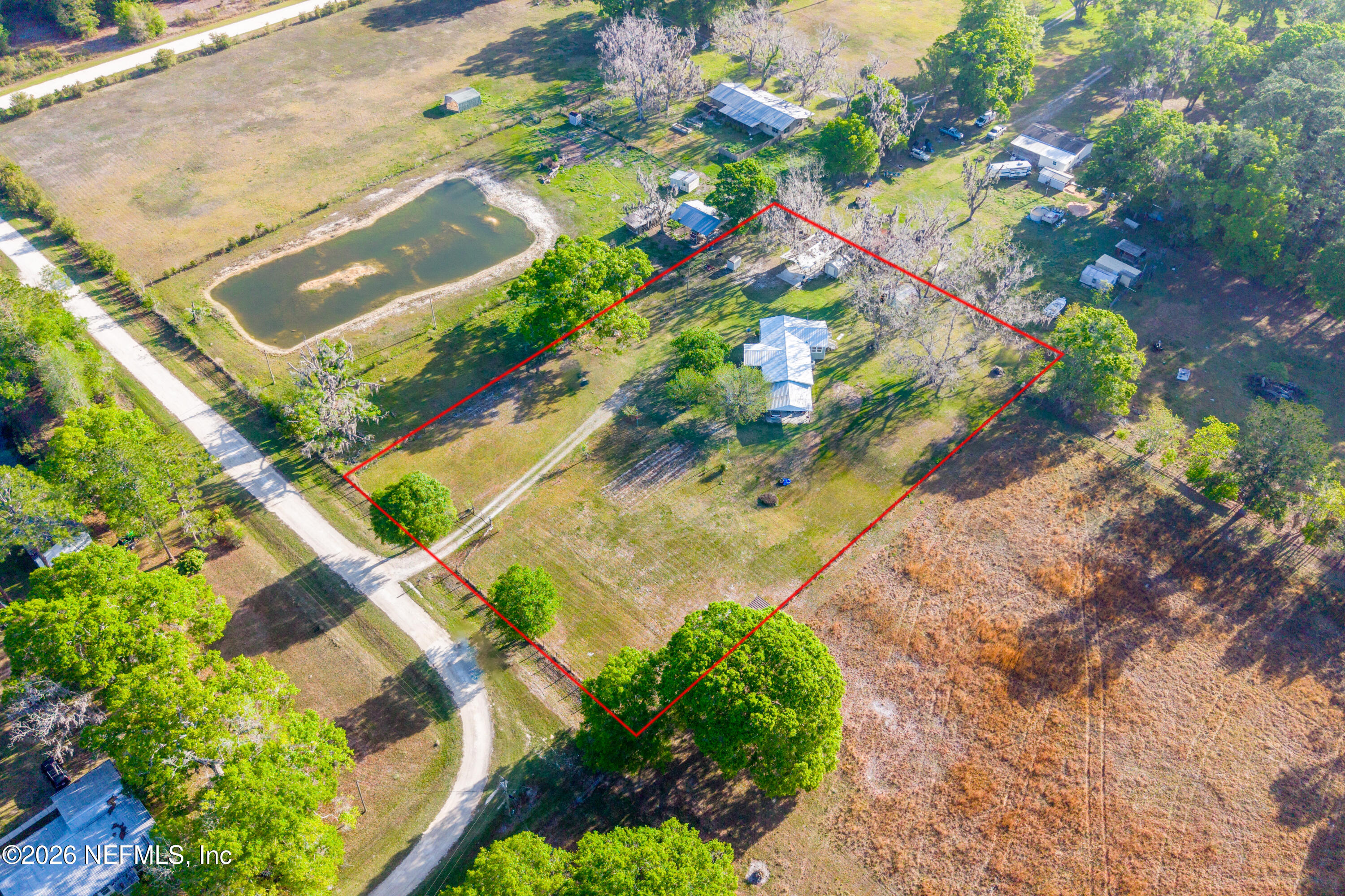 3112 Southeast 120th Street Starke, FL 32091 - Photo 30 of 30 an aerial view of a house