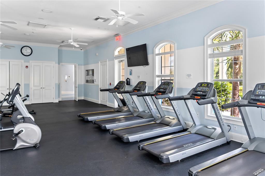 13017 Steinhatchee Loop Venice, FL 34293 - Photo 93 of 98 a room with gym equipment and a large window