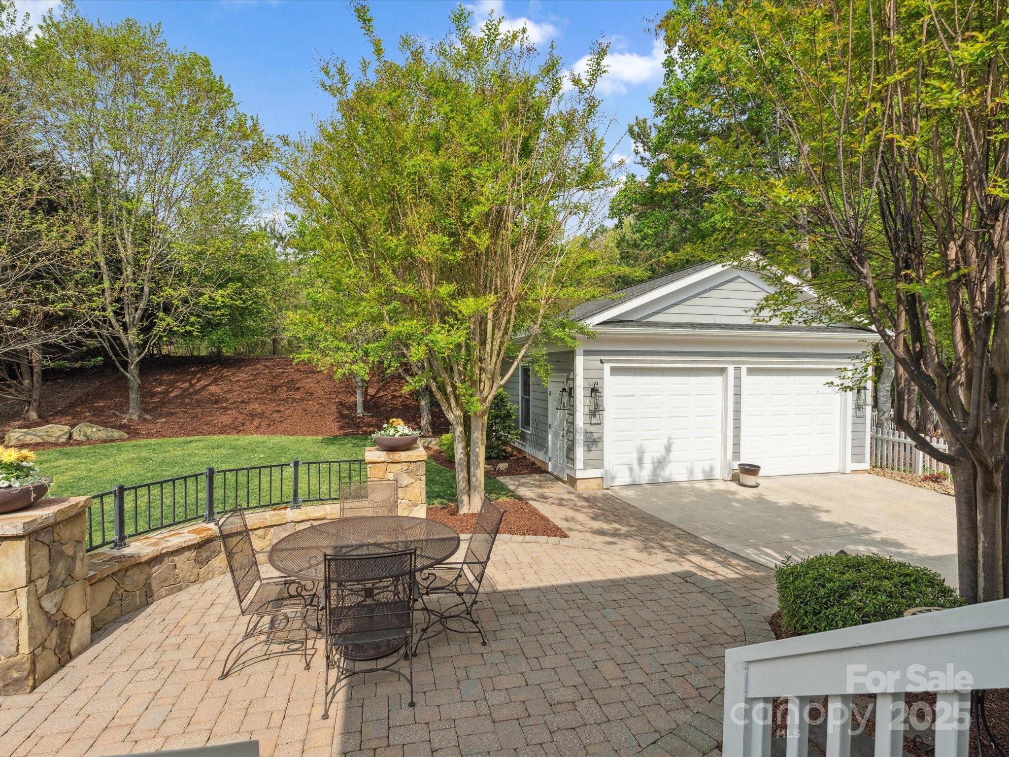 894 Stratford Run Drive Fort Mill, SC 29708 - Photo 33 of 45 a view of a house with backyard and a trees