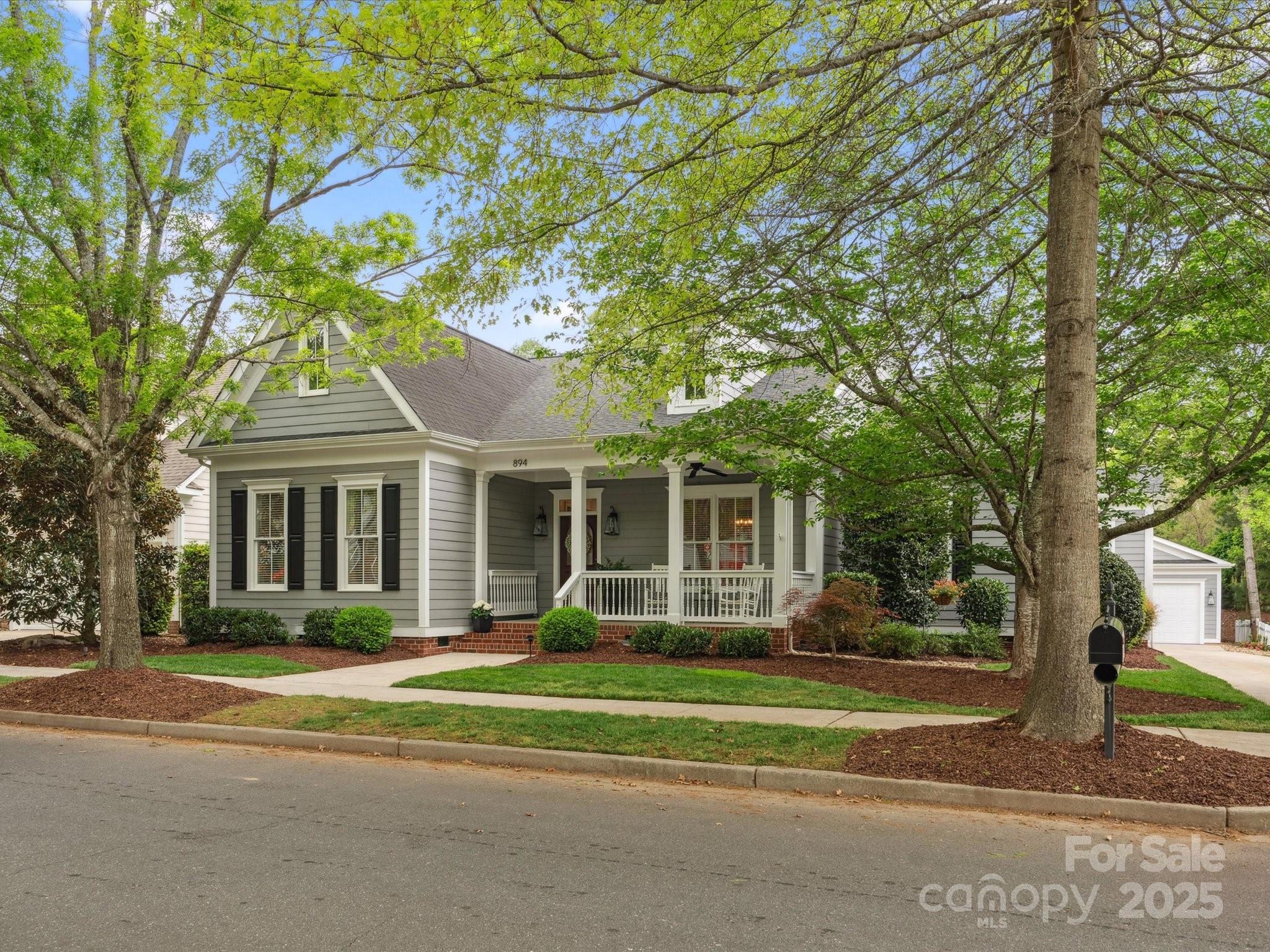 894 Stratford Run Drive Fort Mill, SC 29708 - Photo 41 of 45 a front view of a house with a yard