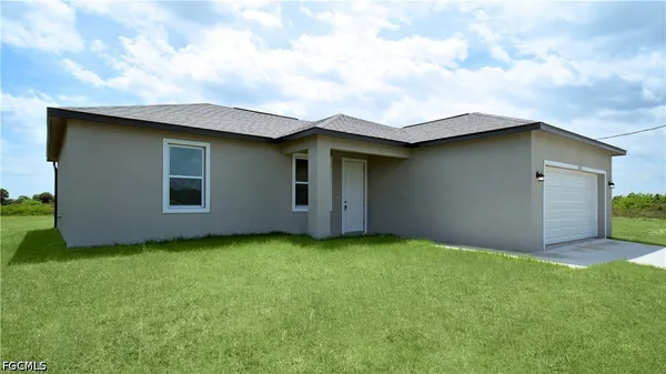 a house with a yard