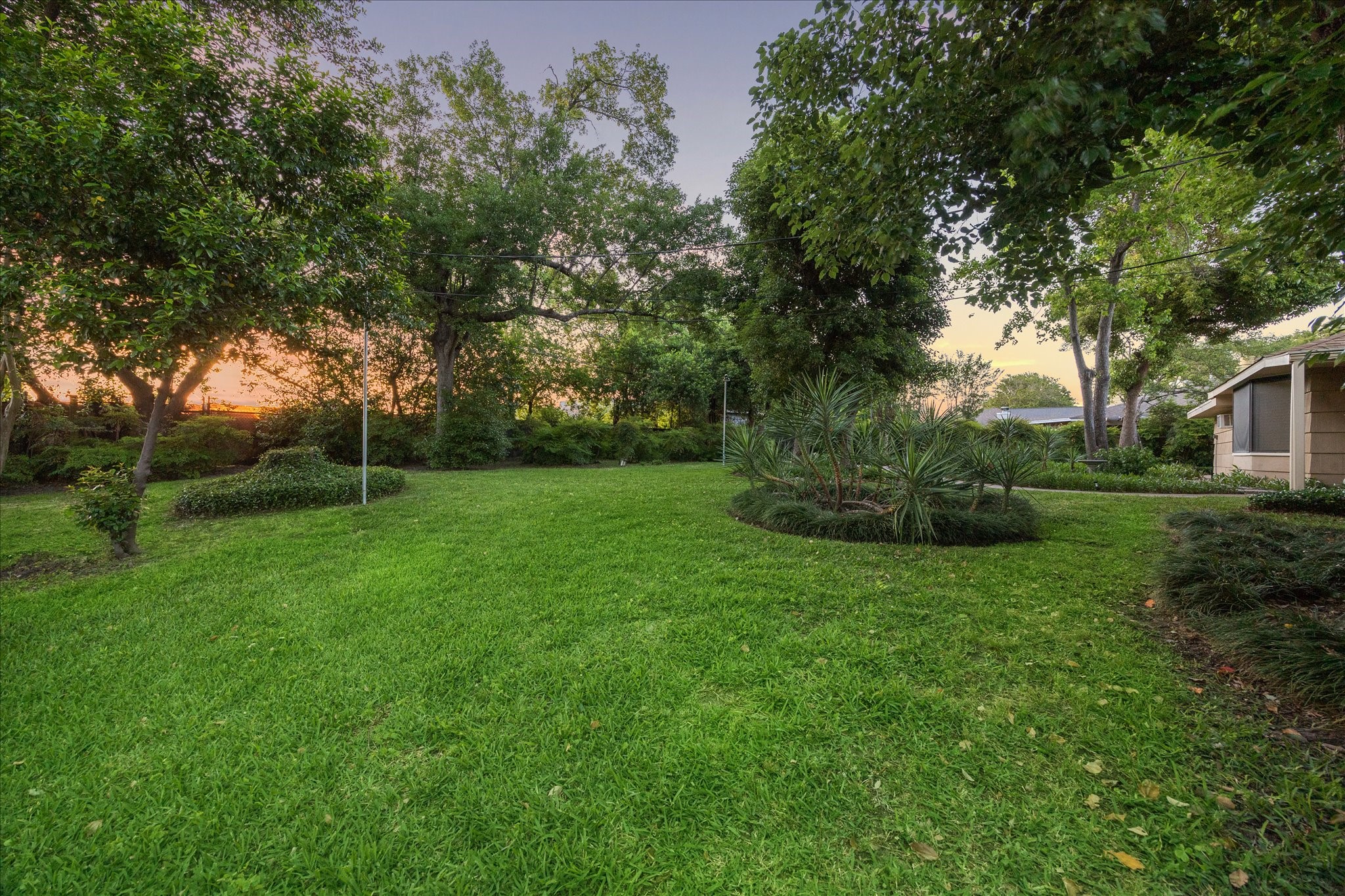 1309 Centennial Drive Houston, TX 77055 - Photo 31 of 33 a view of a backyard with garden