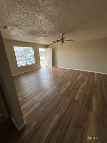 wooden floor in an empty room