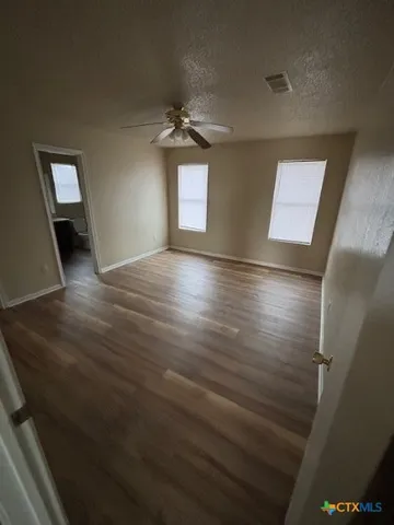 wooden floor in an empty room