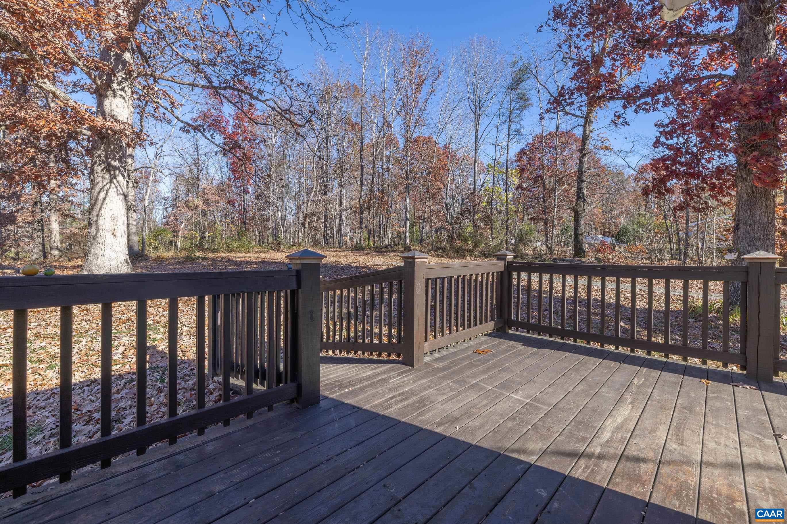 3590 Green Creek Road Schuyler, VA 22969 - Photo 22 of 25 a view of a wooden roof deck