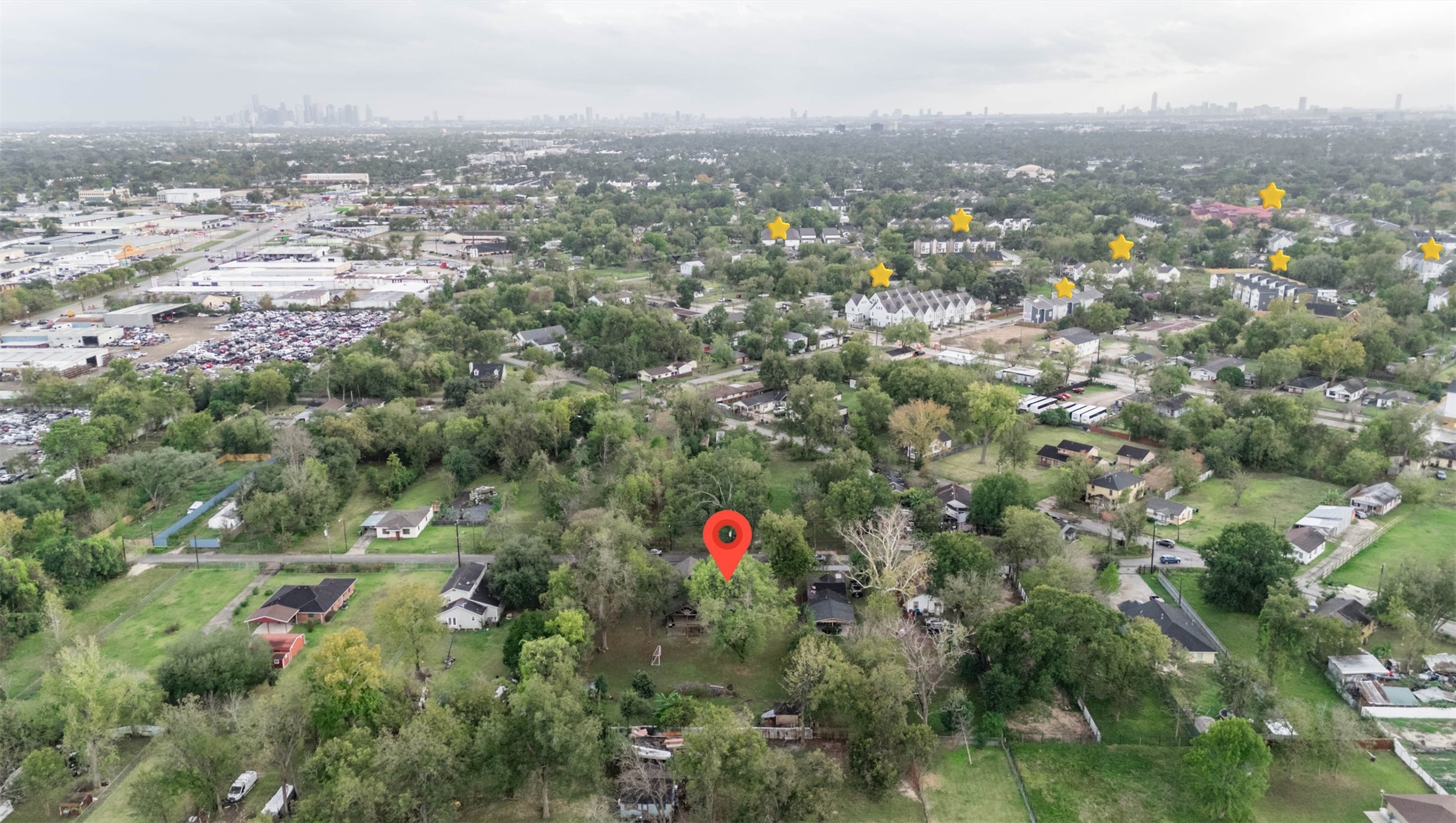 760 Homer Street Houston, TX 77091 - Photo 3 of 10 an aerial view of multiple house