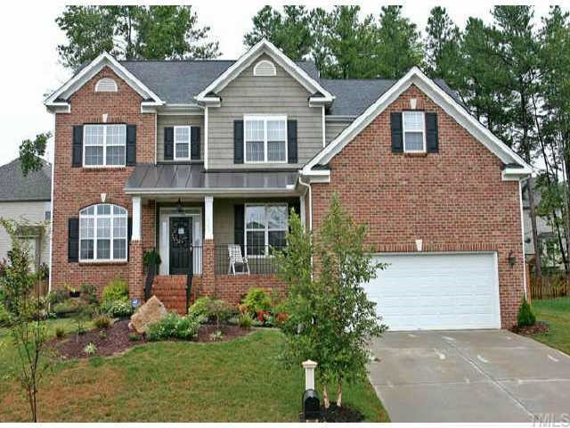 8205 Clarks Branch Drive Raleigh, NC 27613 - Photo 1 of 1 One of the best locations in Raleigh. The sellers had intended to live here for many years. And so, they upgraded...nearly everything. This pristine home features 5 bedrooms with a 3rd floor bonus room, 3 full baths, and attic storage space! Exterior Front