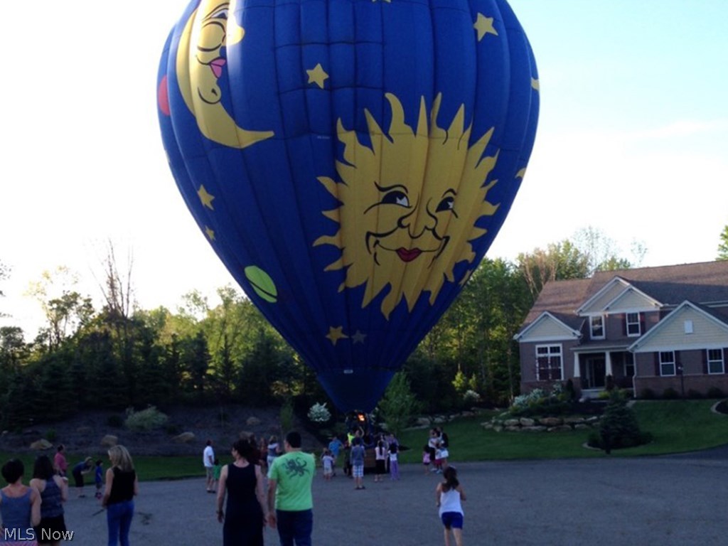 7395 Mystic Ridge Road Chagrin Falls, OH 44023 - Photo 34 of 35 Hot air balloon landing in Canyon Woods
