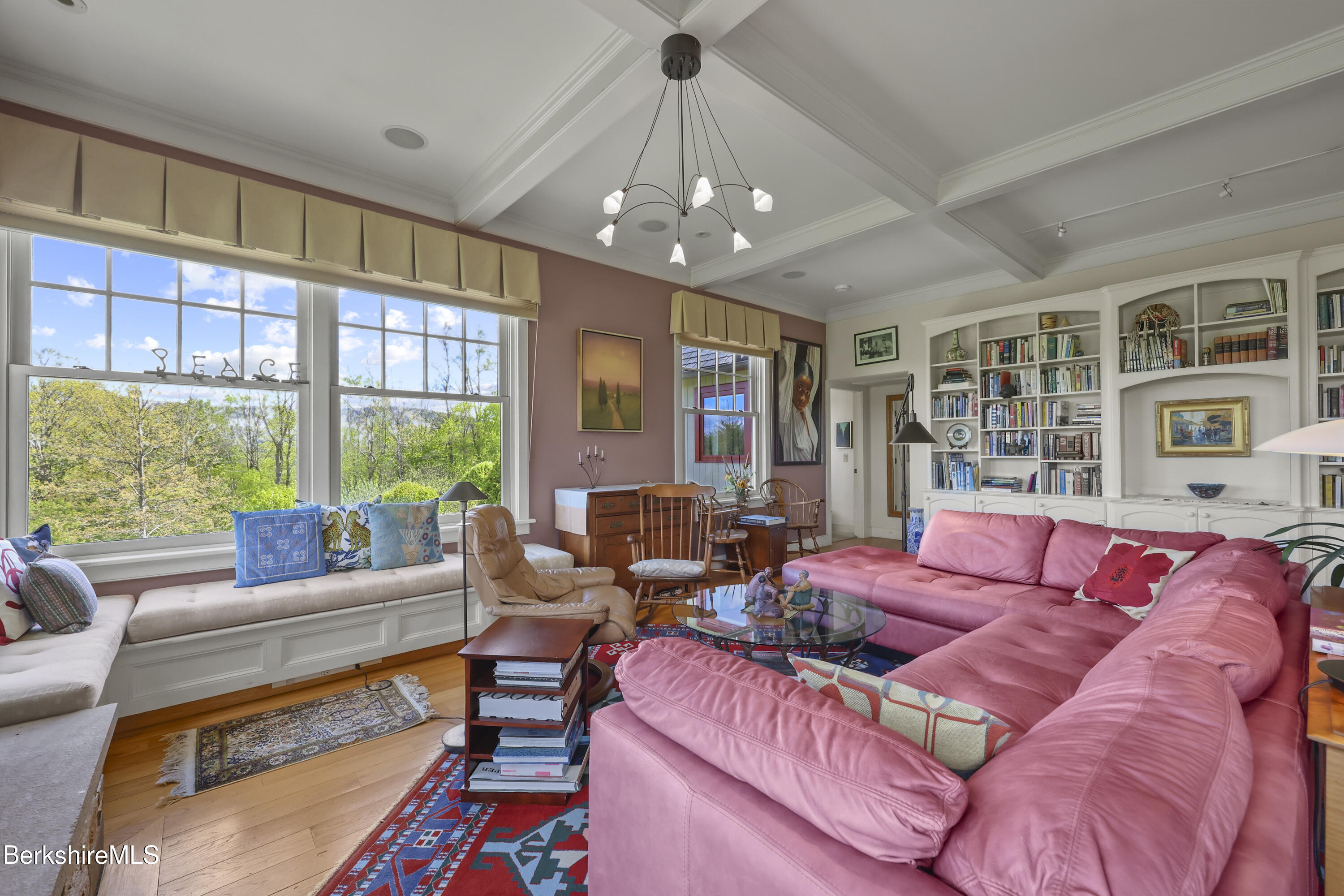 821 Pattison Road North Adams, MA 01247 - Photo 16 of 68 a living room with furniture and a large window