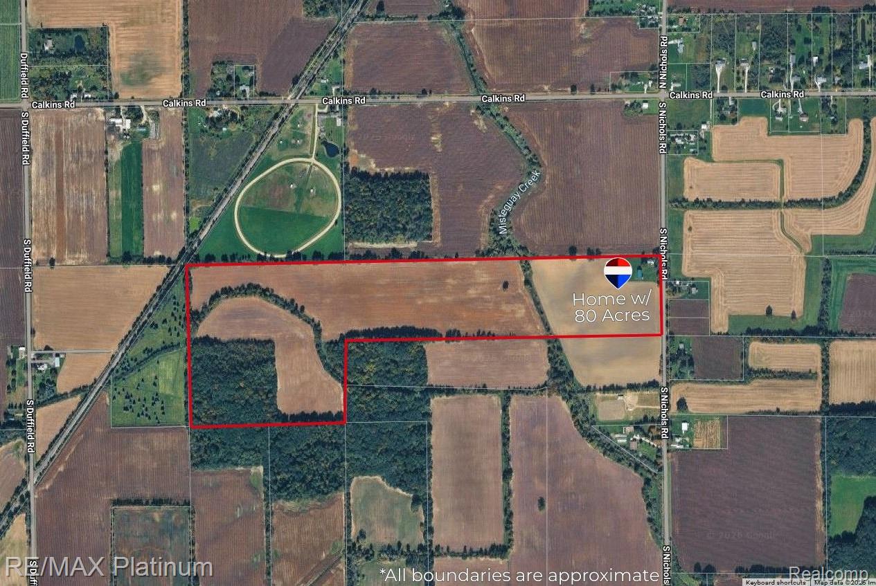 1136 South Nichols Road Swartz Creek, MI 48473 - Photo 52 of 53 1682 SqFt home + 80 Acres.
MLS# 20261015702