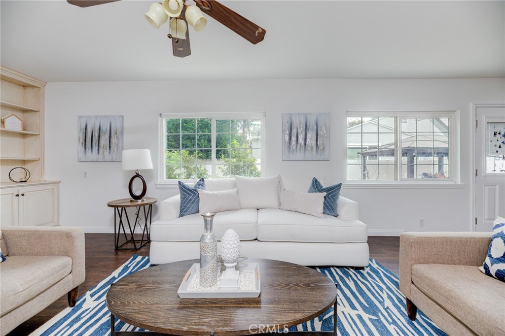 3816 Chatwin Avenue Long Beach, CA 90808 - Photo 29 of 60 a living room with furniture and a large window