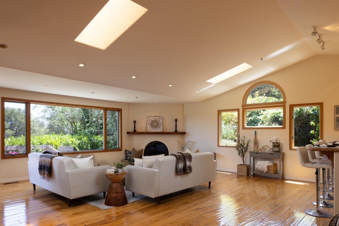 27461 Schulte Road Carmel, CA 93923 - Photo 2 of 33 a living room with furniture and a large window