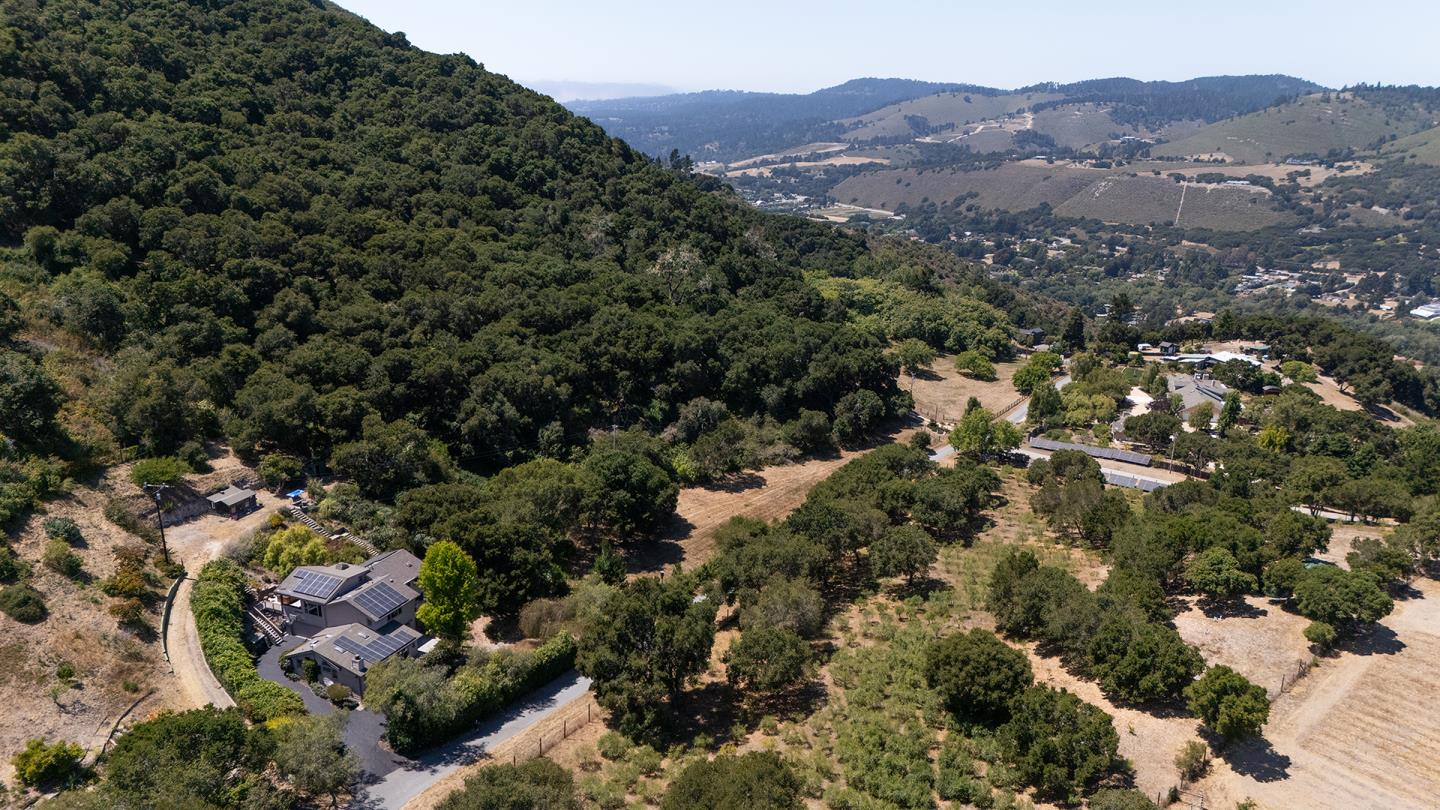 27461 Schulte Road Carmel, CA 93923 - Photo 33 of 33 an aerial view of residential house with outdoor space and trees all around