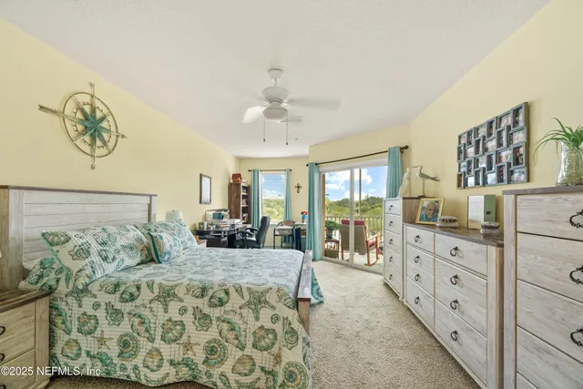 a view of a hallway with closet and toys