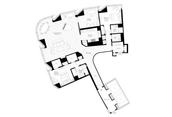 a picture of a wall with white walls