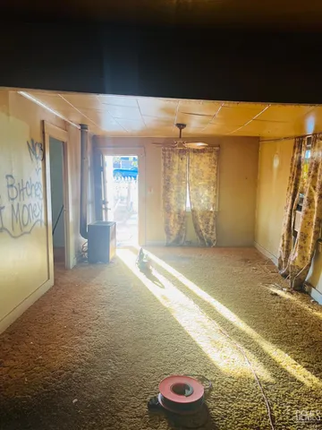 a view of a room with window