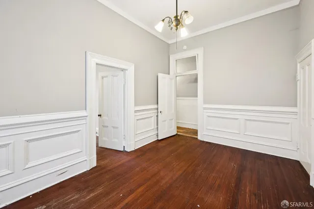 a view of a livingroom with a staircase
