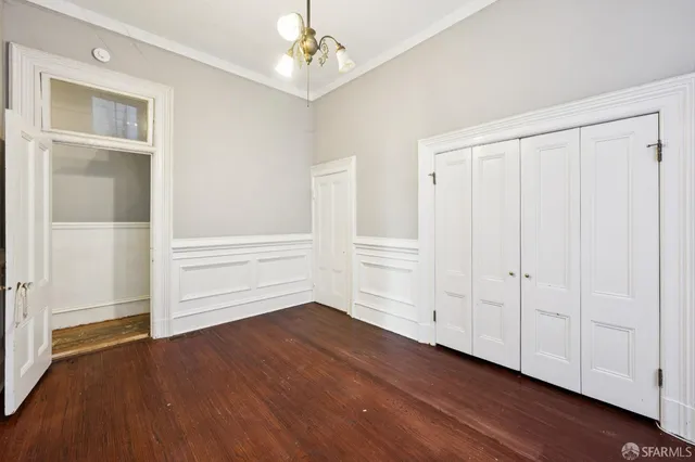 a view of an entryway door