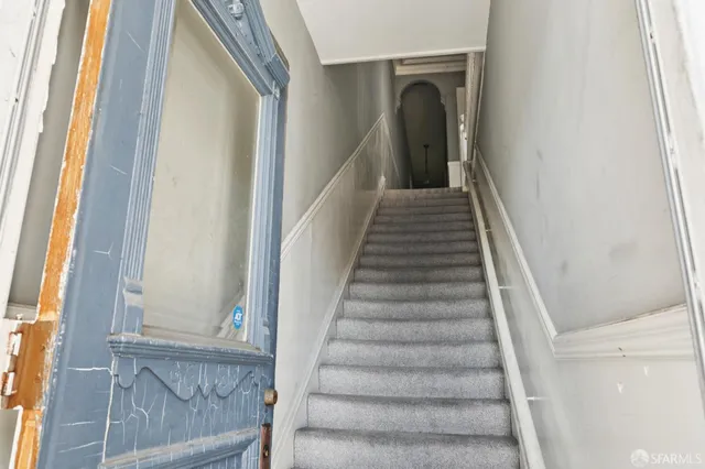 a view of livingroom with furniture and wooden floor