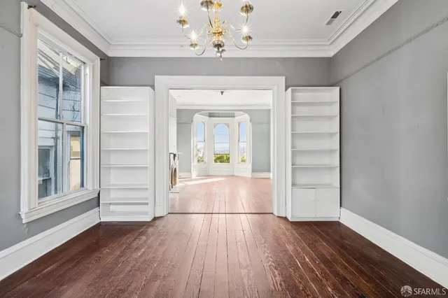 a view of a glass door of the house