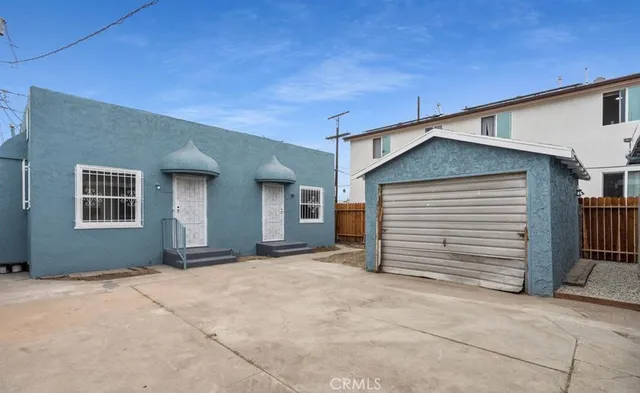 a house with a outdoor space