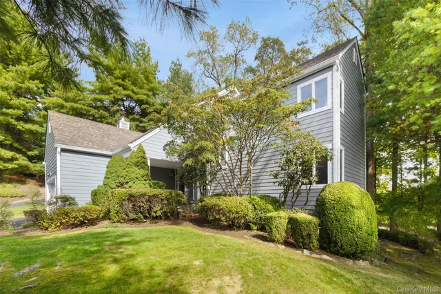 a view of a house with a yard and plants