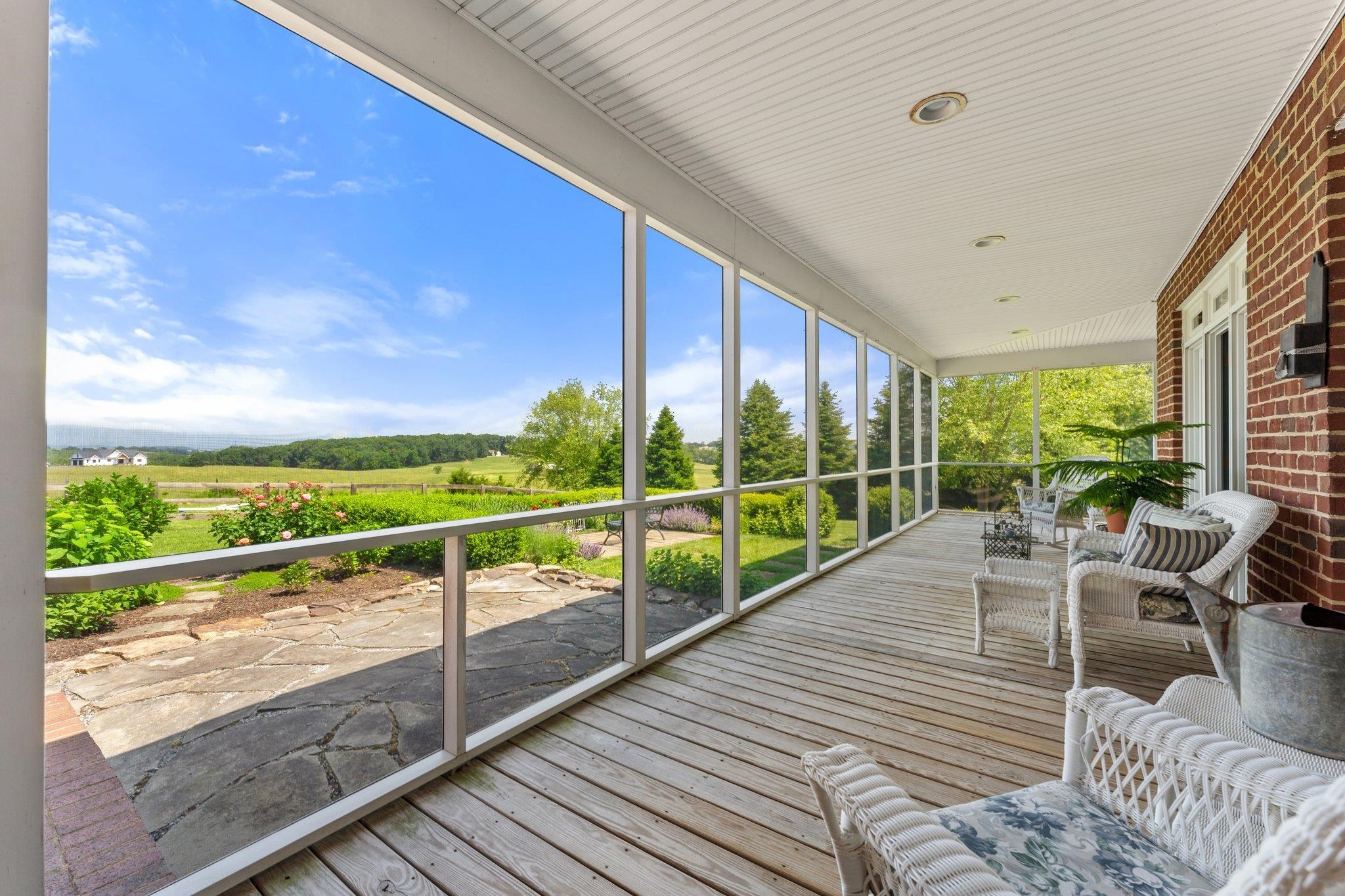 1217 Middlebrook Road Staunton, VA 24401 - Photo 35 of 46 a view of balcony with chairs