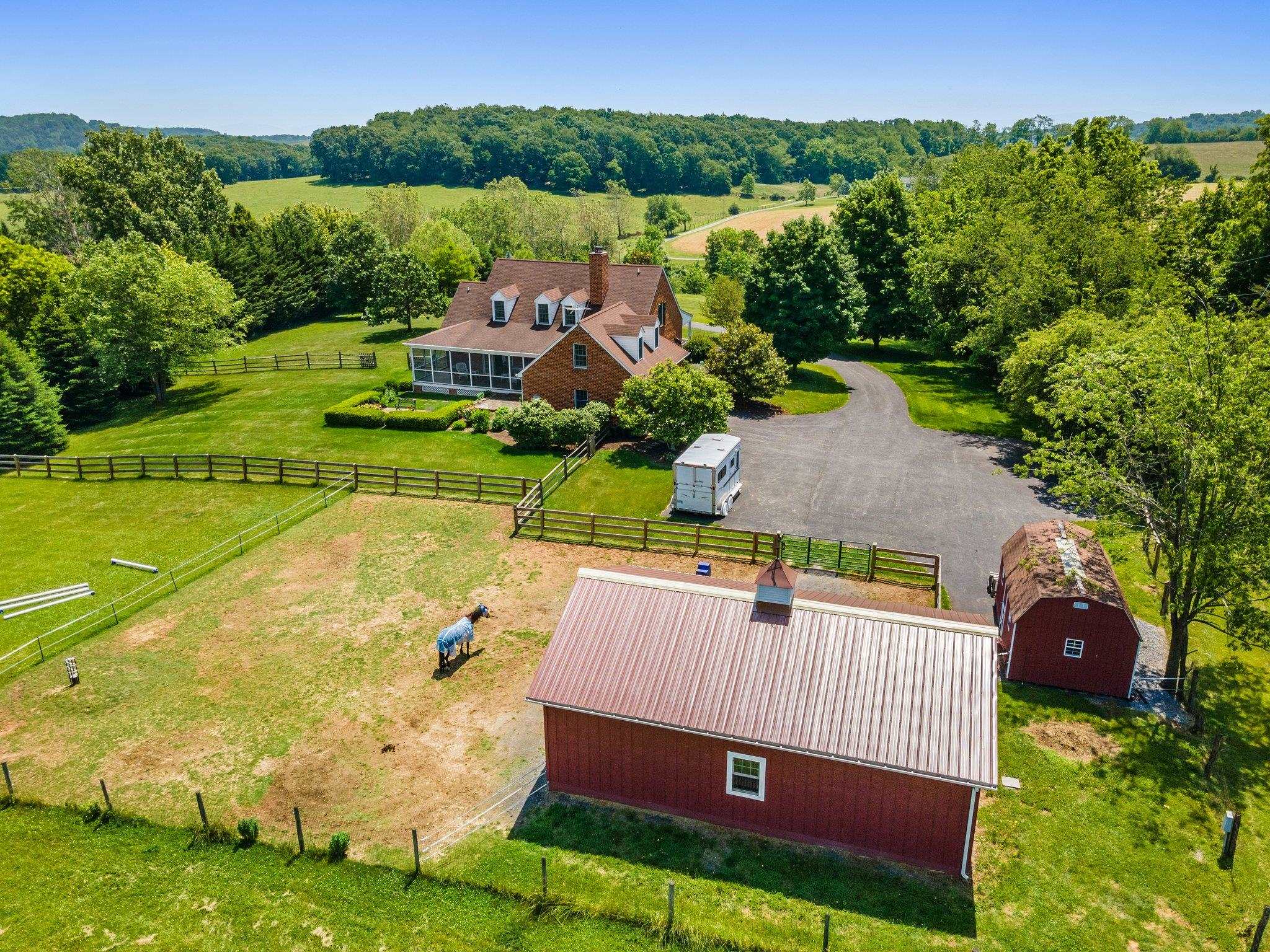 1217 Middlebrook Road Staunton, VA 24401 - Photo 45 of 46 an aerial view of a house