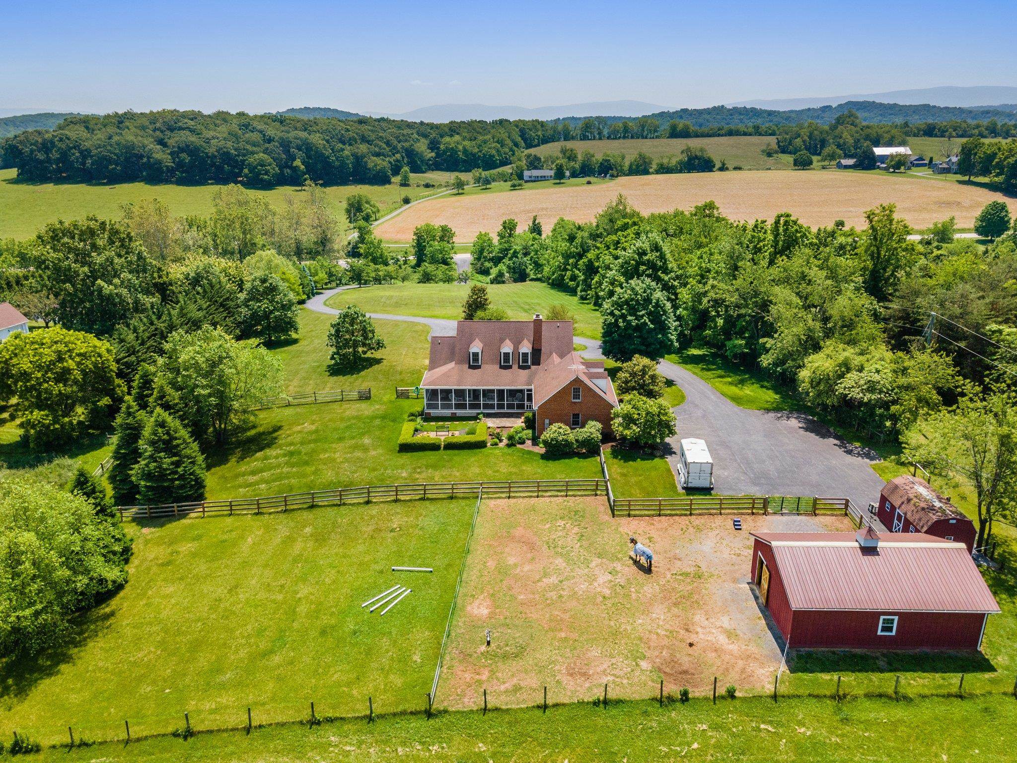 1217 Middlebrook Road Staunton, VA 24401 - Photo 46 of 46 a view of lake with houses