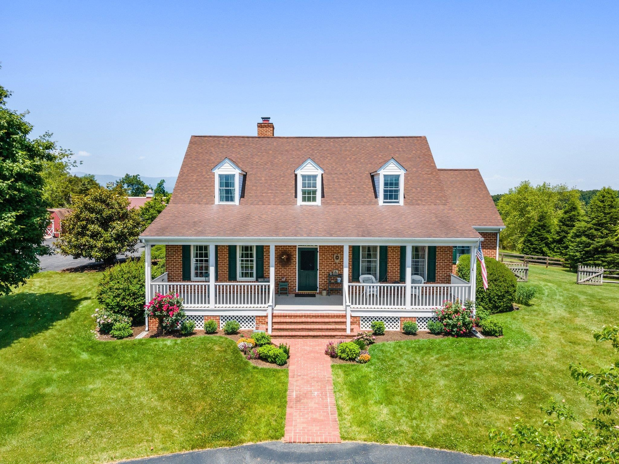 1217 Middlebrook Road Staunton, VA 24401 - Photo 5 of 46 front view of a house with a yard