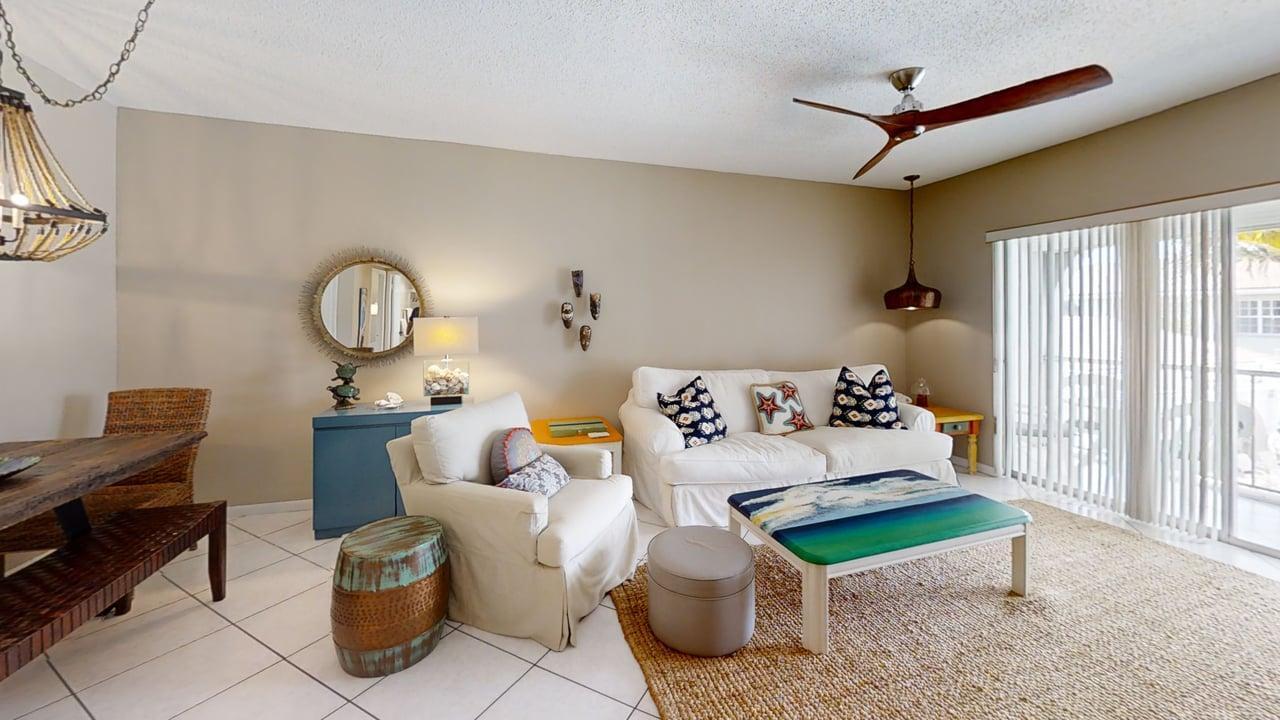 250 Northeast 20th Street, Unit 2320 Boca Raton, FL 33431 - Photo 4 of 21 250-NE-20th-St-232-Living-Room 1
