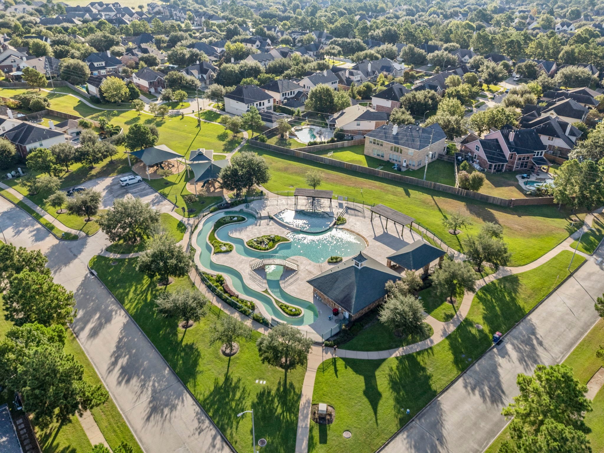 9431 Thurber Ridge Drive Spring, TX 77379 - Photo 44 of 44 The Bluff at Sterling Manor - Fantastic new pool and lazy river