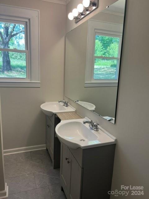 13551 Barberry Avenue Midland, NC 28107 - Photo 20 of 23 a bathroom with a sink a vanity and a mirror