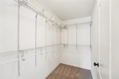 a view of a house with a small space