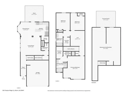 $345,000 | 1921 Paxton Ridge Court, Lilburn, GA 30047