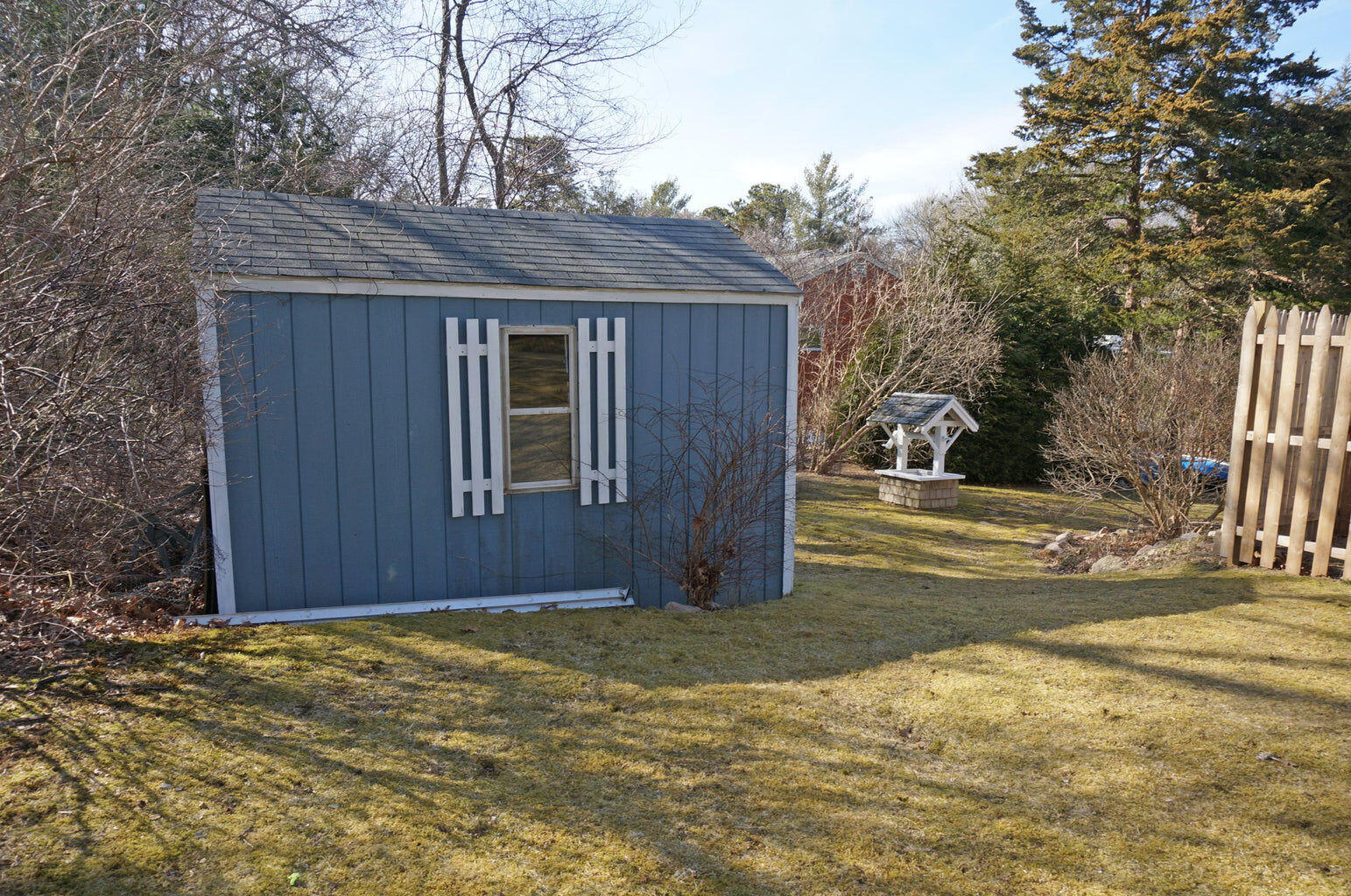 103 Moco Road West Barnstable, MA 02668 - Photo 11 of 47 a view of a house with backyard and tree
