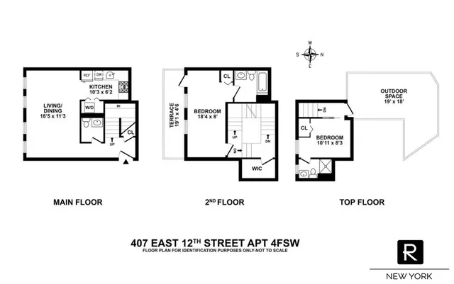 $1,950,000 | 407 East 12th Street, Unit 4FSW | East Village