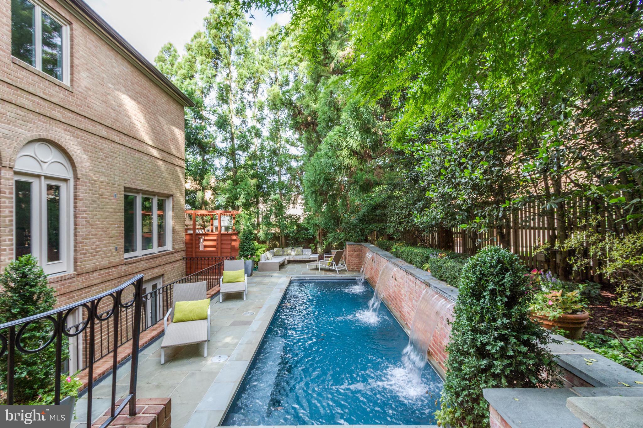 4620 Foxhall Crescent Northwest Washington, DC 20007 - Photo 43 of 49 Terrace/Swimming Pool
