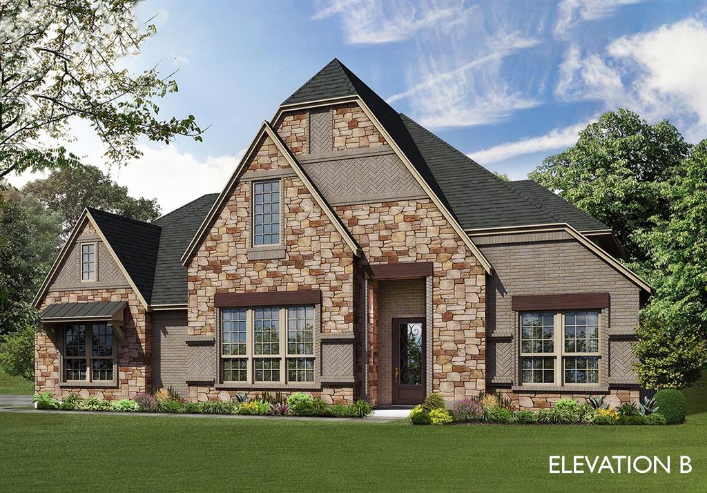 1540 Ashton Ridge Drive Prosper, TX 75078 - Photo 1 of 1 front view of a house with a yard