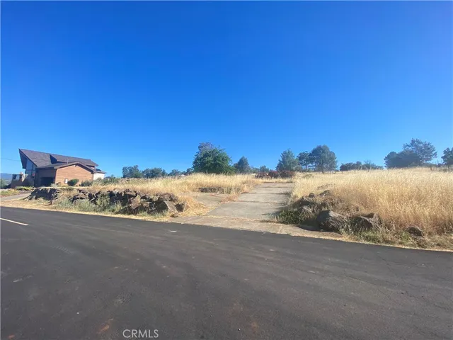 a view of a road near an ocean
