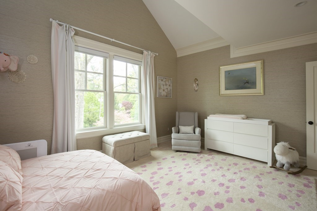 55 Ridge Hill Farm Road Wellesley, MA 02482 - Photo 31 of 32 a bedroom with a bed and a couch