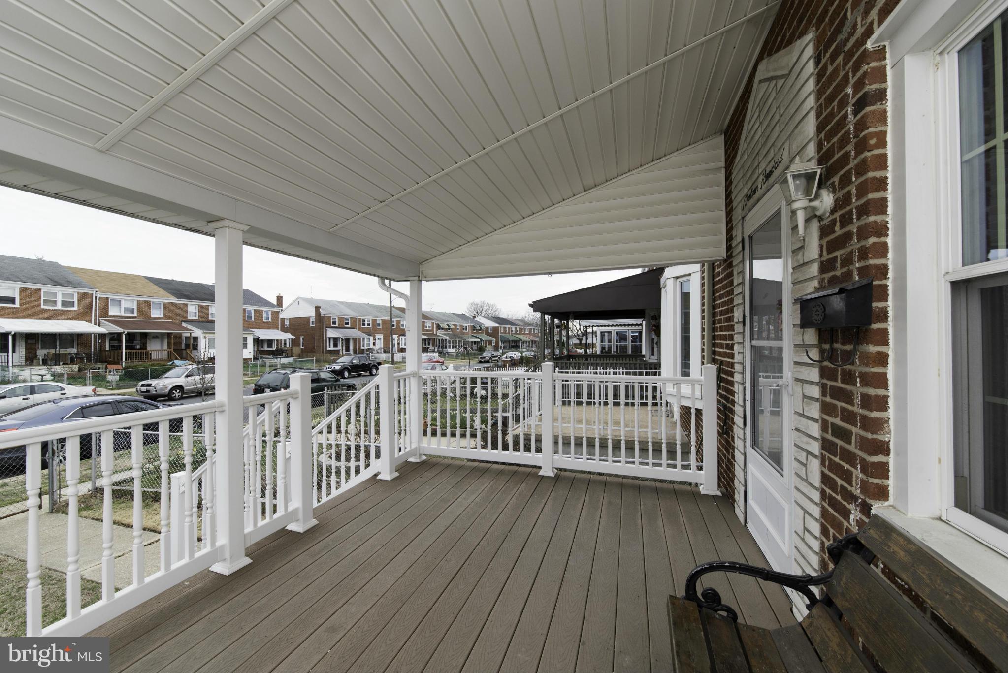 1900 Barry Road Baltimore, MD 21222 - Photo 4 of 30 a view of a balcony with furniture