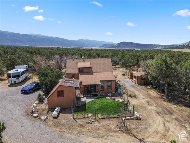 11450 Pigeon Hollow Road Spring City, UT 84662 - Photo 26 of 47 View from above of property featuring mountains and a forest