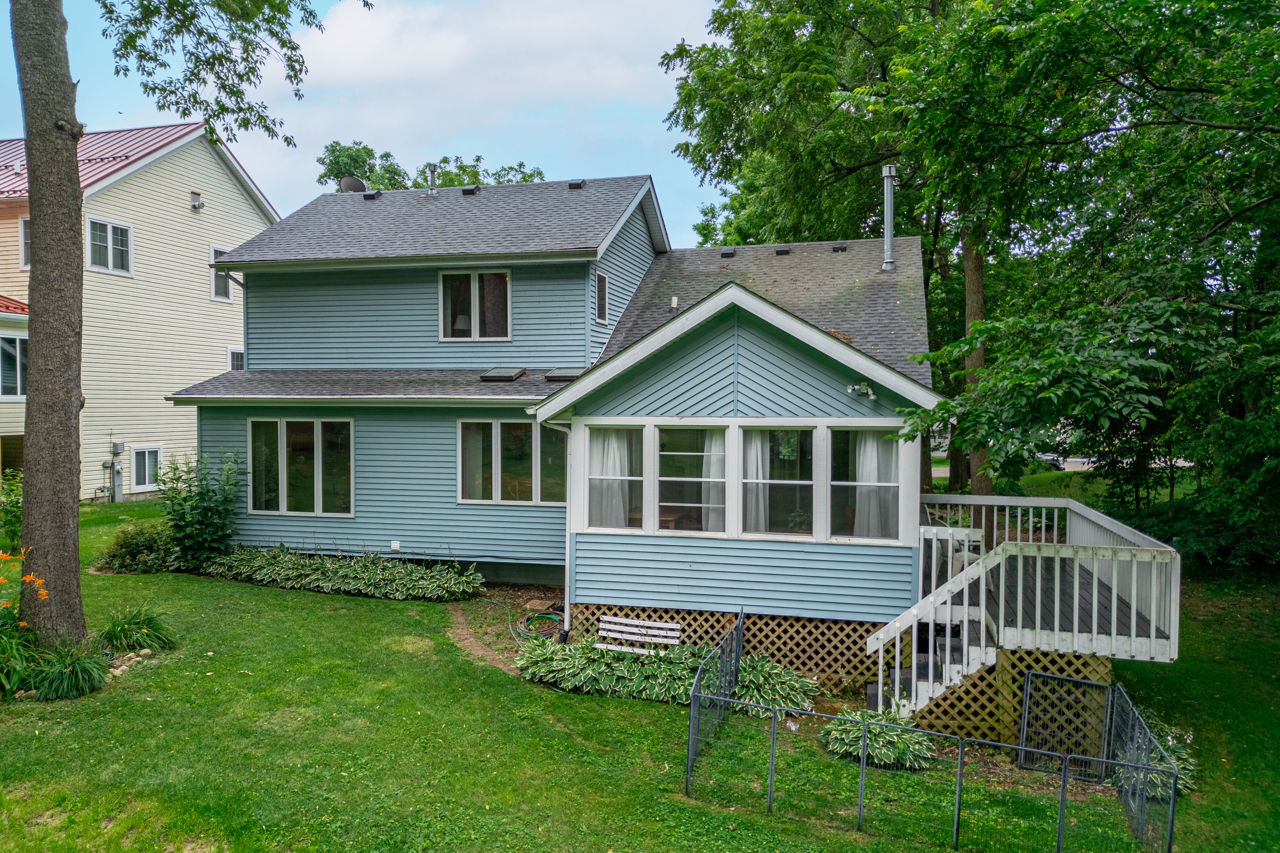1506 Pier Drive Davis, IL 61019 - Photo 36 of 47 a view of a house with a yard and deck